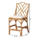 bali & pari Cedric Natural Rattan Counter Stool with Cushioned Seat - Cedric-Light Honey Rattan-Cushion-CS