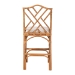 bali & pari Cedric Natural Rattan Bar Stool with Cushioned Seat - Cedric-Light Honey Rattan-Cushion-BS