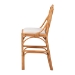 bali & pari Cedric Natural Rattan Bar Stool with Cushioned Seat - Cedric-Light Honey Rattan-Cushion-BS
