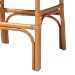bali & pari Cedric Natural Rattan Bar Stool with Cushioned Seat - Cedric-Light Honey Rattan-Cushion-BS