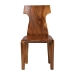 bali & pari Larissa Suar Wood Dining Chair - Larissa-Natural Wood-DC