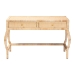 bali & pari Dalida Natural Rattan Writing Desk with Two Drawers - Lina-Light Honey-Desk