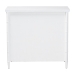 bali & pari Lucia Mahogany Wood 3-Drawer Chest with Bamboo Motif - Lucia-White-Chest