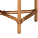 bali & pari Adonia Natural Rattan Accent Bench with Cushioned Seat - Adonia-Natural Rattan-Cushion-Bench