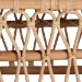 bali & pari Adelpha Natural Rattan Accent Bench with Cushioned Seat - Adelpha-Natural Rattan-Cushion-Bench