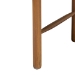 bali & pari Elvera Woven Seagrass and Mahogany Wood Dining Chair - MD-39986-Elvera-Light Walnut-Cushion-DC
