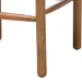 bali & pari Elvera Woven Seagrass and Mahogany Wood Counter Stool - MD-39987-Elvera-Light Walnut-Cushion-CS