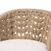 bali & pari Vellon Woven Seagrass and White Wash Mahogany Wood Counter Stool - MD-39993-Vellon-White Wash-Cushion-CS