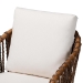 bali & pari Varen Seagrass and Mahogany Wood Dining Chair - MD-39991-Varen-Walnut-Cushion-Arm-DC