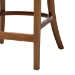 bali & pari Varen Seagrass and Mahogany Wood Counter Stool - MD-39992-Varen-Walnut-Cushion-Arm-CS