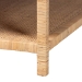 bali & pari Kalimantan Natural Rattan Coffee Table with Shelf, Square - Kalimantan-Mod2-Square-Rattan-Coffee Table
