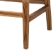 bali & pari Storsel Natural Rattan and Teak Wood Counter Stool, Two-Tone Brown - Storsel Two-Toned-Cushion-CS