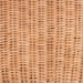 bali & pari Creusa Natural Rattan Laundry Basket with Bow Detail, Wide - WS283-Honey Ada Rattan-Basket