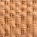 bali & pari Bulana Natural Rattan 3-Tier Rolling Storage Cart - WS290-Honey Ada Rattan-Shelf