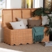 bali & pari Yoselin Natural Rattan Storage Bench with Scalloped Edge Frame - WS297-Large-Honey Ada Rattan-Bench