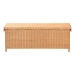 bali & pari Yoselin Natural Rattan Storage Bench with Scalloped Edge Frame - WS297-Large-Honey Ada Rattan-Bench