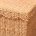 bali & pari Yoselin Natural Rattan Storage Bench with Scalloped Edge Frame - WS297-Large-Honey Ada Rattan-Bench