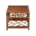 bali & pari Wahid Marbled Tortoise Rattan Coffee Table - WS301-Tortoise-Coffee Table