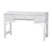 bali & pari Arben Natural Rattan Writing Desk with Three Drawers