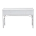 bali & pari Arben Natural Rattan Writing Desk with Three Drawers - WS305-Med-White Rattan-Desk