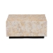 bali & pari Fraley Capiz Shell Coffee Table with Plinth Base - F2508-FT5-Capiz-CT