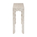 bali & pari Hedya Floral Capiz Shell Console Table with Scalloped Detailing - F2508-FT7-Capiz-Console Table