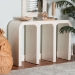 bali & pari Chalina Capiz Shell Console Table - F2508-FT16-Capiz-Console Table