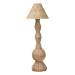 bali & pari Arlette Natural Rattan Floor Lamp - Arlette-Natural Rattan-Boxed-Floor Lamp
