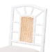 bali & pari Victor Counter Stool, White - Victor-White/Natural Wooden-CS
