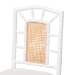 bali & pari Victor Dining Chair, White - Victor-White/Natural Wooden-DC