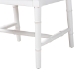 bali & pari Victor Dining Chair, White - Victor-White/Natural Wooden-DC