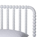 Baxton Studio Lucera 3-Piece Bedroom Set, White, King - MG0110-4-White-King 3PC Bedroom Set