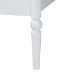 Baxton Studio Lucera 4-Piece Bedroom Set, White, King - MG0110-4-White-King 4PC Bedroom Set