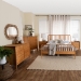 Baxton Studio Lucera 5-Piece Bedroom Set, Oak Brown, King - MG0110-4-NT Oak-King 5PC Bedroom Set