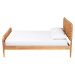 Baxton Studio Lucera Platform Bed, Oak Brown, King - MG0110-4-NT Oak-King