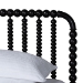Baxton Studio Lucera 4-Piece Bedroom Set, Black, King - MG0110-4-Black-King 4PC Bedroom Set