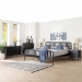 Baxton Studio Lucera 5-Piece Bedroom Set, Black, King - MG0110-4-Black-King 5PC Bedroom Set