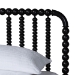 Baxton Studio Lucera 5-Piece Bedroom Set, Black, King - MG0110-4-Black-King 5PC Bedroom Set
