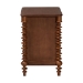 Baxton Studio Neviah 2-Drawer Nightstand, Walnut Brown - MG9029-Walnut-2DW-NS