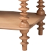 Baxton Studio Neviah 1-Drawer Nightstand, Beech Brown - MG9029-Beech-1DW-NS