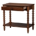 Baxton Studio Neviah 1-Drawer Nightstand, Walnut Brown - MG9029-Walnut-1DW-NS