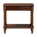 Baxton Studio Neviah 1-Drawer Nightstand, Walnut Brown - MG9029-Walnut-1DW-NS