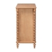 Baxton Studio Neviah 3-Drawer Chest, Beech Brown - MG9029-Beech-3DW-Chest