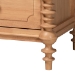 Baxton Studio Neviah 3-Drawer Chest, Beech Brown - MG9029-Beech-3DW-Chest