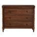 Baxton Studio Neviah 3-Drawer Chest, Walnut Brown - MG9029-Walnut-3DW-Chest