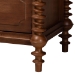 Baxton Studio Neviah 3-Drawer Chest, Walnut Brown - MG9029-Walnut-3DW-Chest