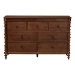 Baxton Studio Neviah 7-Drawer Dresser, Walnut Brown - MG9029-Walnut-7DW-Dresser