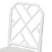bali & pari Sergio Mahogany Wood 2-Piece Dining Chair Set, White - Sergio-White Wooden-DC