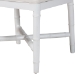 bali & pari Sergio Mahogany Wood 2-Piece Dining Chair Set, White - Sergio-White Wooden-DC