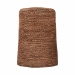 bali & pari Brenton Seagrass Wrapped Dining Chair, Brown Wash - Brenton-Brown Wash-Cushion-DC